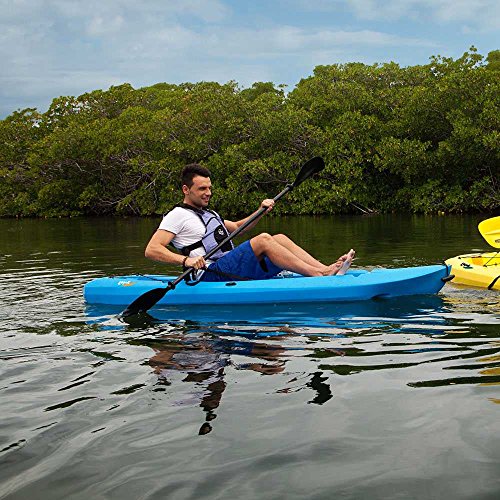 Lifetime Lotus Sit-on-Top Kayak with Paddle, Blue, 8'