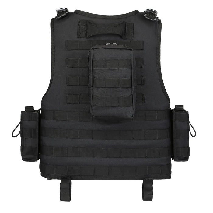 GZ XINXING Black Tactical Airsoft Paintball Vest (Black)