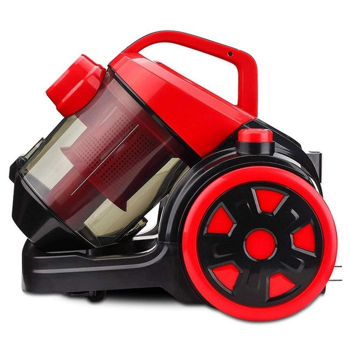 MEIERYA Horizontal Vacuum Cleaner,for Home Hard Floor Carpet Lightweight Power Strong Suction Powered Corded Canister Vacuum Cleaner, Red.