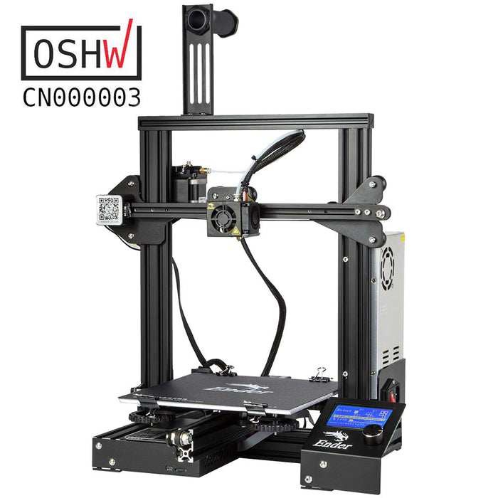 Official Creality Ender 3 3D Printer Fully Open Source with Resume Printing Function DIY 3D Printers Printing Size 8.66x8.66x9.84 inch