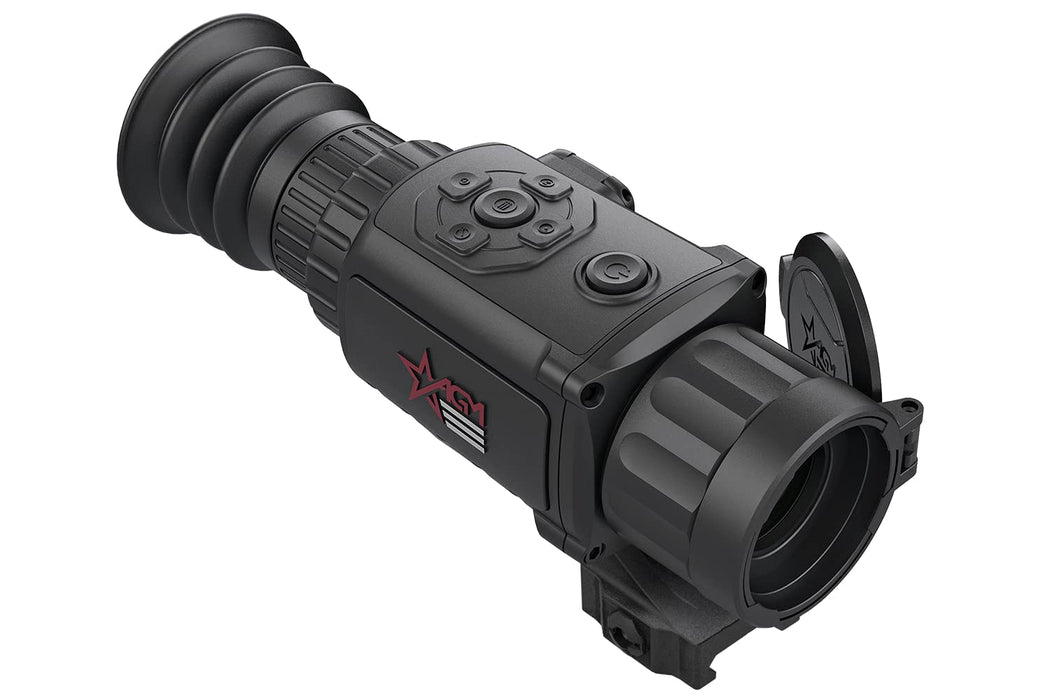 AGM Global Vision Rattler TS 19-256 Thermal Riflescope with 256x192 Resolution, Video Recording, and Wi-Fi Transmission, Waterproof and Shockproof, Ideal for Hunting and Outdoor Activities.