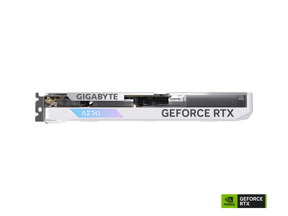 GIGABYTE GeForce RTX 4060 AERO OC 8G Graphics Card, 3X WINDFORCE Fans, 8GB 128-bit GDDR6, GV-N4060AERO OC-8GD Video Card