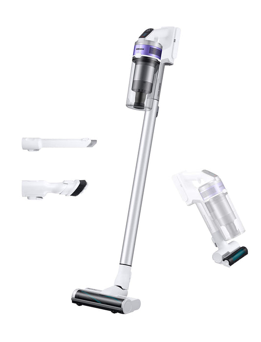 Samsung Jet 70 Pet Cordless Stick Vacuum Long Lasting Battery and 150 Air Watt Suction Power, Complete with Mini Motorized Tool, Violet