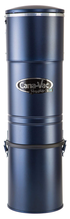 CanaVac LS750 Signature Series Central Vacuum Cleaner - Tangential Bypass Motor Up to 10,000 sq ft.- with The LS Performance Pack Superb for hardwood floors, berber, plush carpeting. (30 FT)