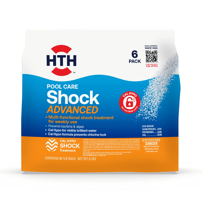 HTH 52036 Swimming Pool Care Shock Advanced (6 pack)