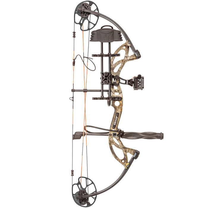 Bear Archery Cruzer G2 Ready to Hunt Compound Bow Package for Adults and Youth, Right Hand, Mossy Oak