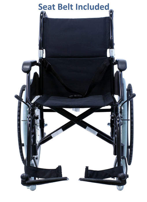 Karman 24 pounds LT-980 Ultra Lightweight Wheelchair Black