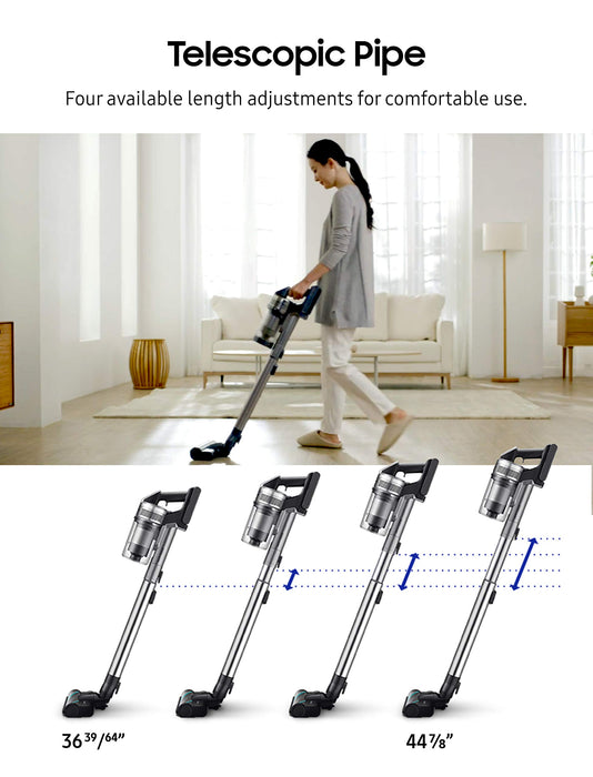 Samsung 90 + CS Jet Cordless Stick Vacuum, Grey