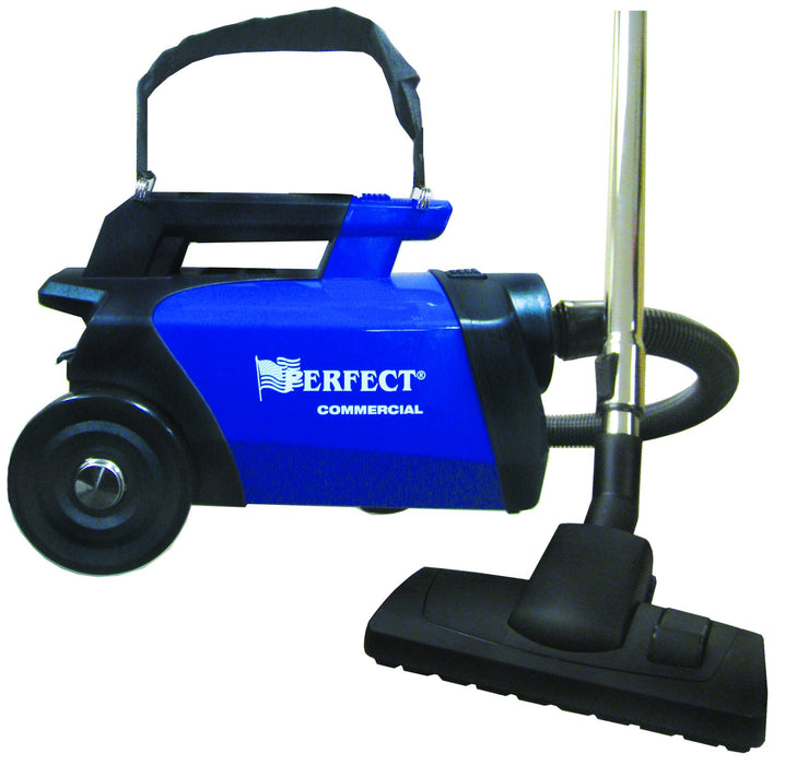 Perfect Products C105 Portable Commercial Canister Vacuum, Blue