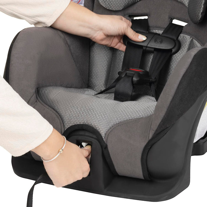 Evenflo Tribute LX 2-in-1 Lightweight Convertible Car Seat, Travel Friendly (Saturn Gray)