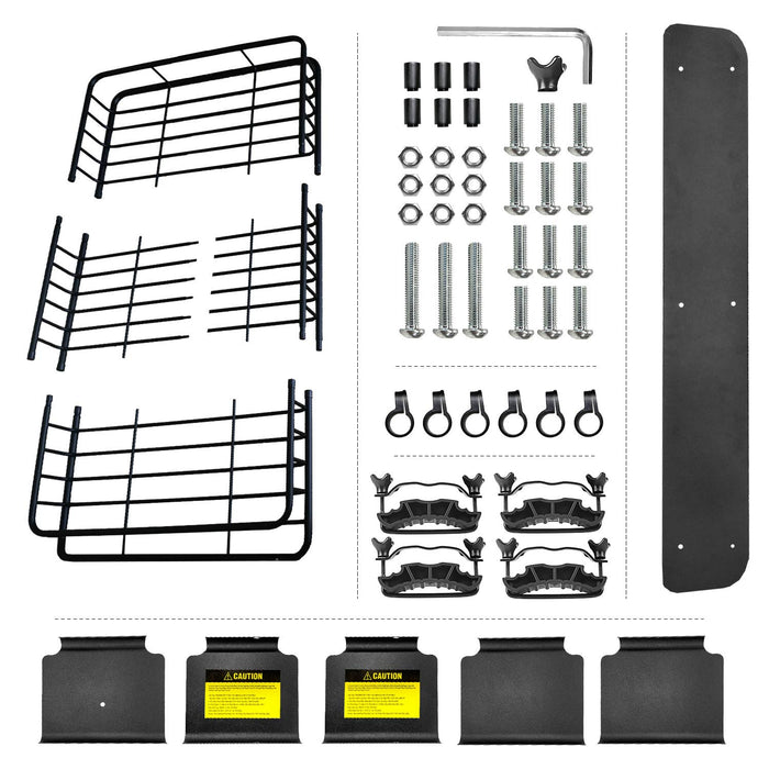 Leader Accessories Roof Rack Cargo Basket with 150LB Capacity Car Top Luggage Carrier 64"x 39"x 4" Fit for SUV Truck Cars