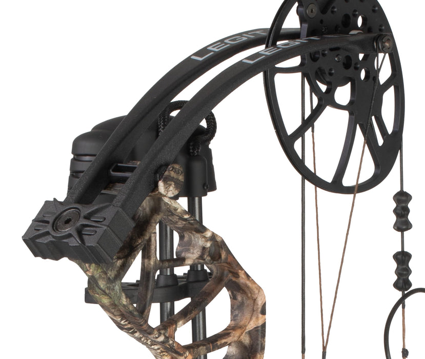 Bear Archery Legit Ready to Hunt Compound Bow Package for Adults & Youth, Right Hand, Mossy Oak Break Up Country DNA