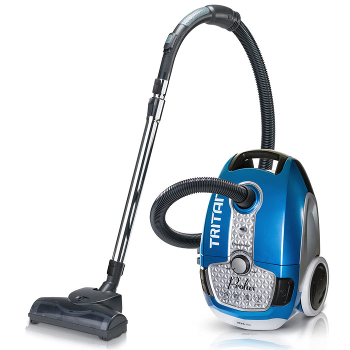 Prolux Tritan Bagged Canister Vacuum with HEPA Filtration and Complete Home Care Tool Kit