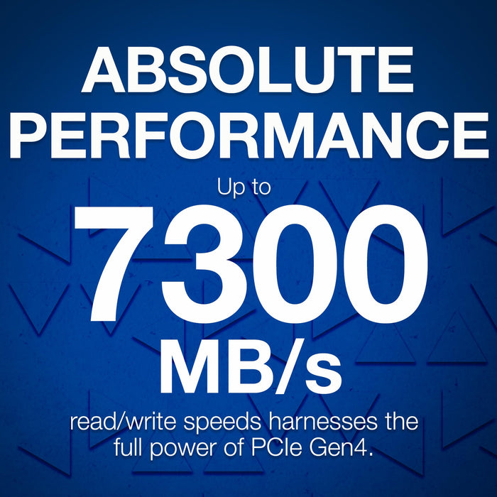 Seagate Game Drive PS5 NVMe SSD for PS5 2TB Internal Solid State Drive - PCIe Gen4 NVMe 1.4, Officially Licensed, Up to 7300MB/s with Heatsink (ZP2000GP3A1001)