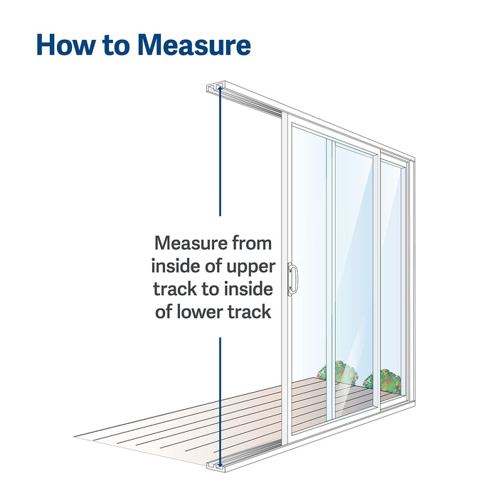 PetSafe 1-Piece Sliding Glass Pet Door for Dogs and Cats - Adjustable Height 75 7/8" to 81"- Large, White, No-Cut DIY Install, Aluminum Patio Panel Insert, Great for Renters or Seasonal Installation