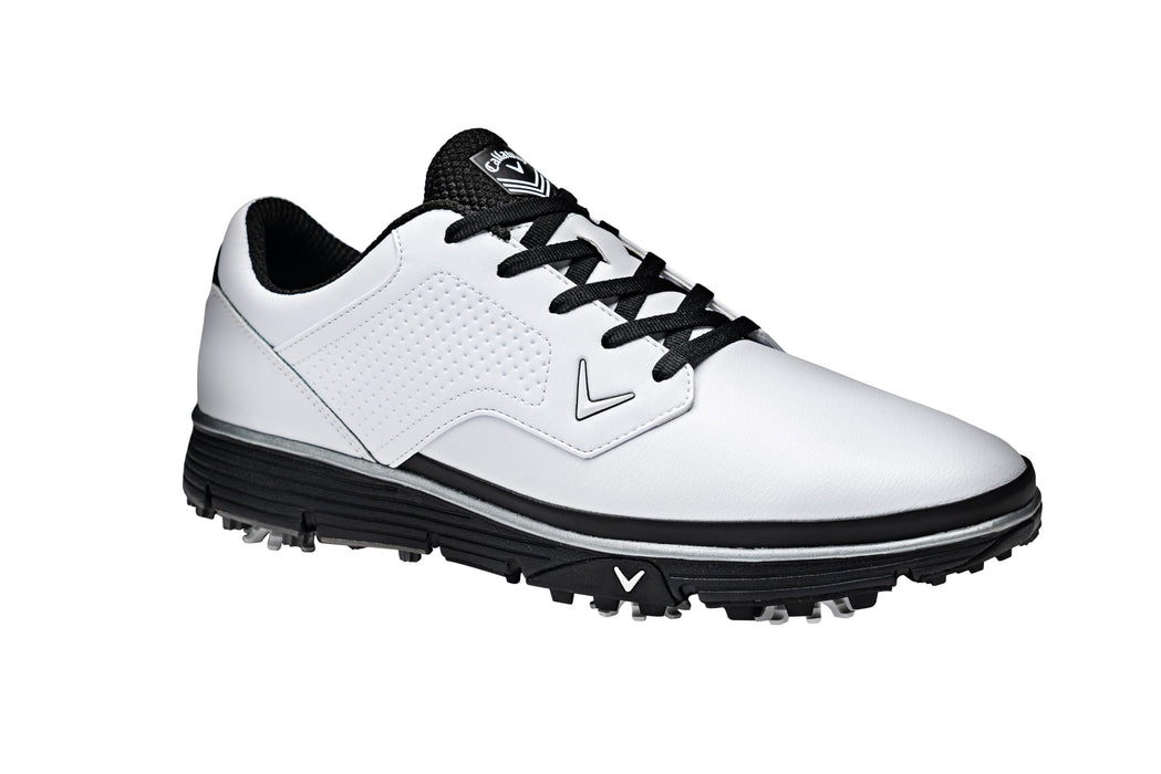 Callaway Men's Golf Shoe, White Black, 10