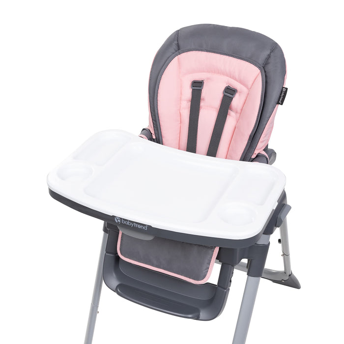 Baby Trend Sit Right 2.0 3-in-1 High Chair-Cozy Pink