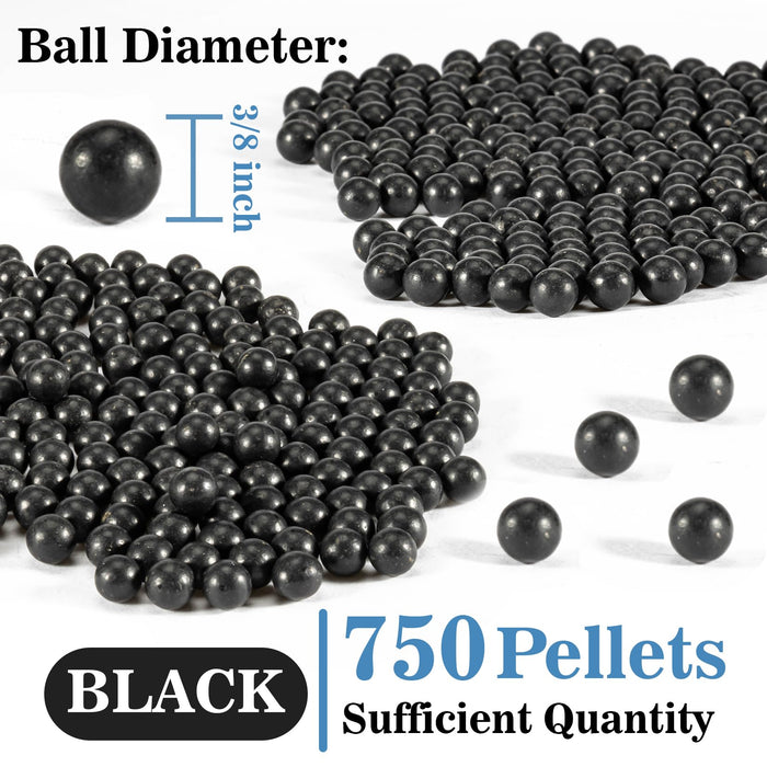 Sukh 0.92LB Biodegradable Professional Slingshot Ammo - Clay Slingshot Ammo Balls for Shooting and Hunting Target Practice