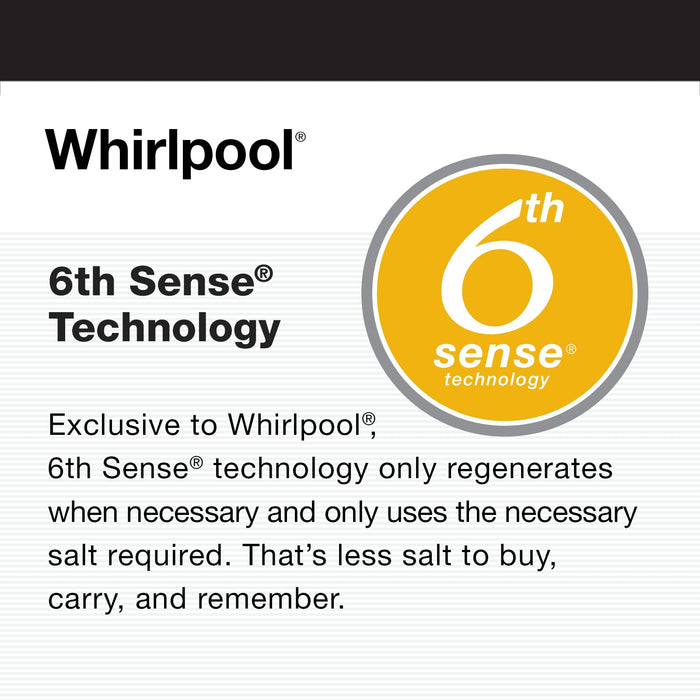 Whirlpool Hybrid Water Softener + Whole House Filtration System (WHESFC Pro Series) | Salt Saving Technology | NSF Certified Water Filter Removes Chlorine