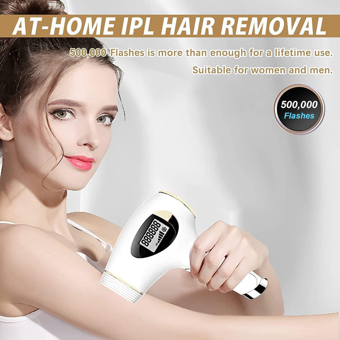 Laser Hair Removal for Women Permanent，Hair Removal Device，Painless at-Home IPL Laser Hair Removal for Women，Whole Bodey Use-01