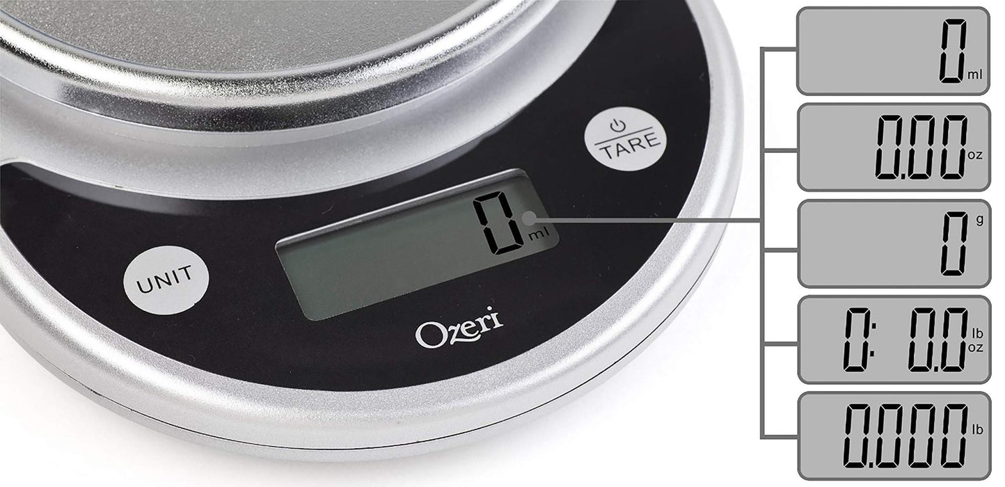 Ozeri Pronto Digital Multifunction Kitchen and Food Scale