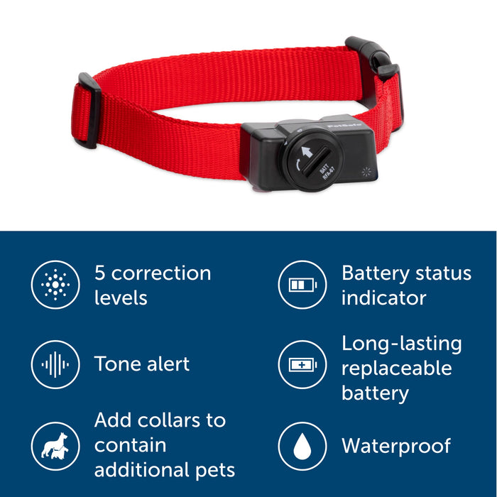 PetSafe Wireless Pet Fence - The Original Wireless Containment System - Covers up to 1/2 Acre for Dogs 8lbs+, Tone/Static - America's Safest Wireless Fence from Parent Company Invisible Fence Brand