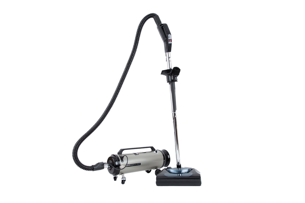 MetroVac 104-578000 Model ADM4PNHSNBFVC Professional Evolution With Electric Power Nozzle Variable Speed Full-Size Canister Vacuum, 4.0 Peak HP Twin Fan Motor, 13 Amps, 1560 Watts, 130 CFM Airflow