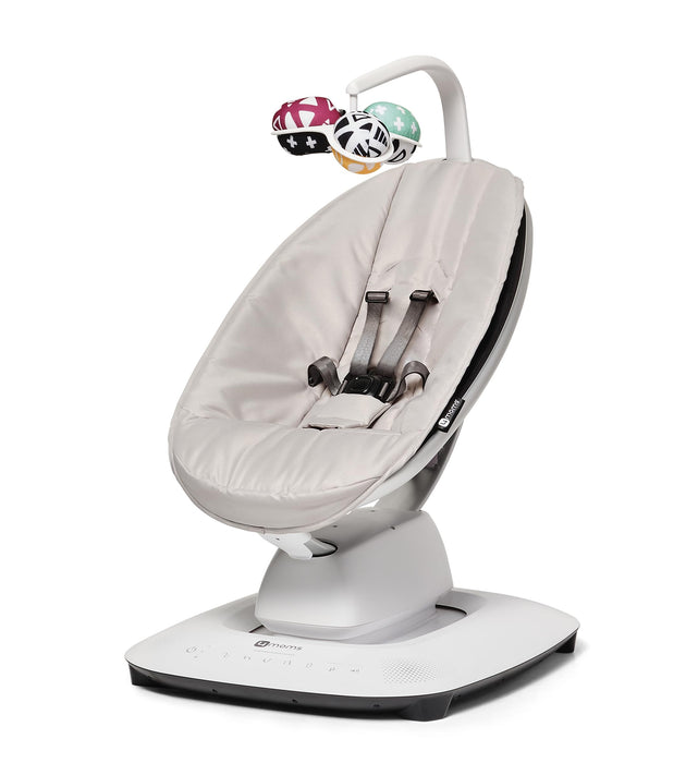 4moms MamaRoo Multi-Motion Baby Swing, Bluetooth Enabled with 5 Unique Motions, Grey