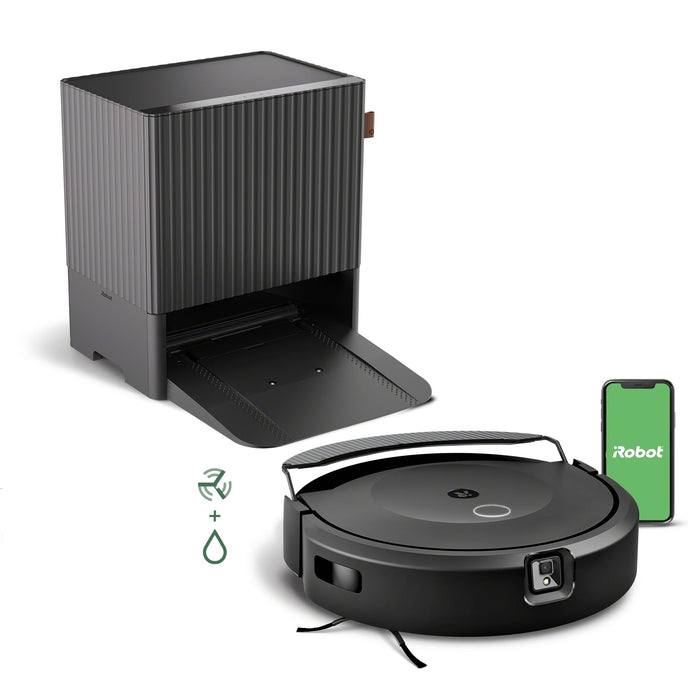 iRobot Roomba Combo 10 Max Robot Vacuum and Mop + AutoWash Dock (x0850) - Multi-Functional Base, Refills Bin, Washes & Dries It's Mop Pad, Self-Emptying, Auto-Retract Mop Pad, Avoids Obstacles