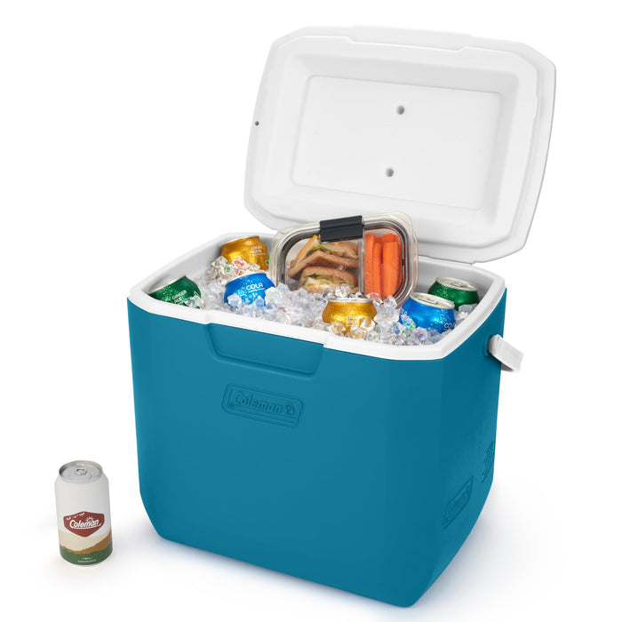 Coleman Chiller Series 30qt Insulated Portable Cooler, Hard Cooler with Ice Retention & Heavy-Duty Handle, Great for Beach, Picnic, Camping, Tailgating, Groceries, Boating & More