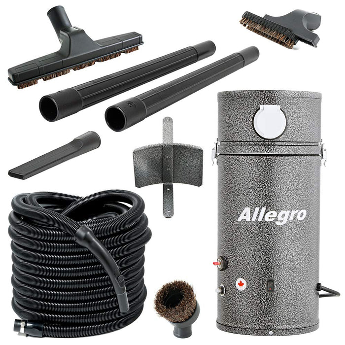 RV Trailerhome Boat Yacht Allegro Central Vacuum Unit & Utility Garage Car Kit