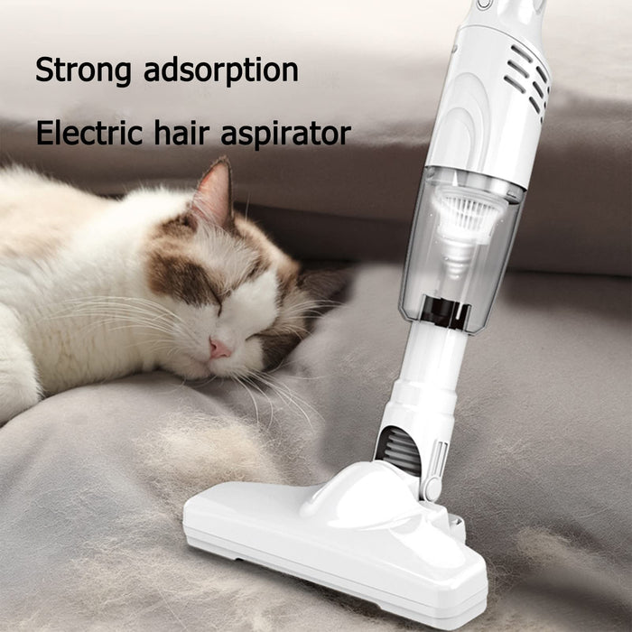 Cordless Stick Vacuum, Vacuum Cleaner With 30 Mins Long Runtime, Lightweight Cordless Vacuum Cleaner For Carpet And Hardwood Floor Pet Hair (White)