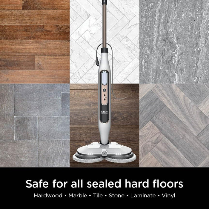 Shark Steam & Scrub with Steam Blaster Technology All-in-One Hard Floor Steam Mop with 3 Steam Modes & LED Headlights S8201