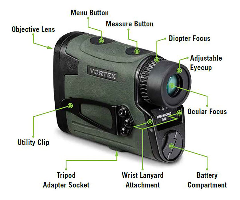 Vortex Optics Viper HD 3000 Laser Rangefinder