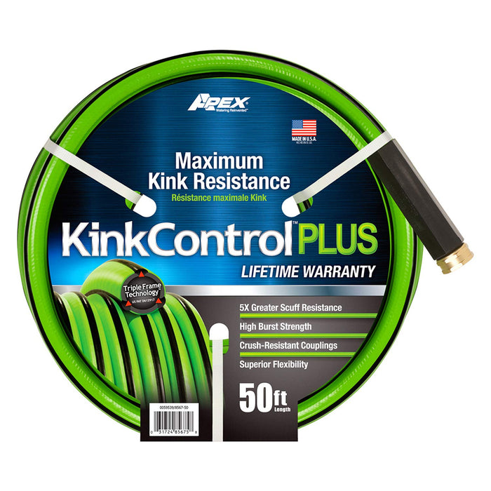 Kink Control Plus 8567-50 Garden Hose, 5/8 in. x 50 ft