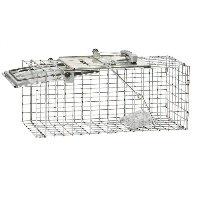 Havahart 1083 Catch and Release Small 1-Door Easy Set Humane Live Animal Trap for Squirrels, Rabbits, Skunks, and Other Small Animals