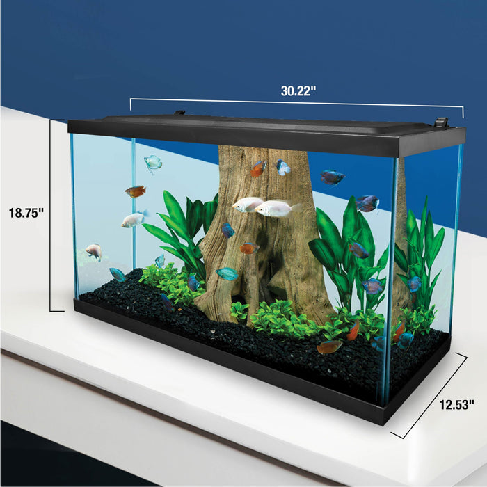 Tetra Complete LED Aquarium 29 Gallons, Includes LED Lighting, Filtration, Heater and Accessories