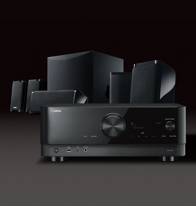 Yamaha YHT-5960U Home Theater System with 8K HDMI and MusicCast