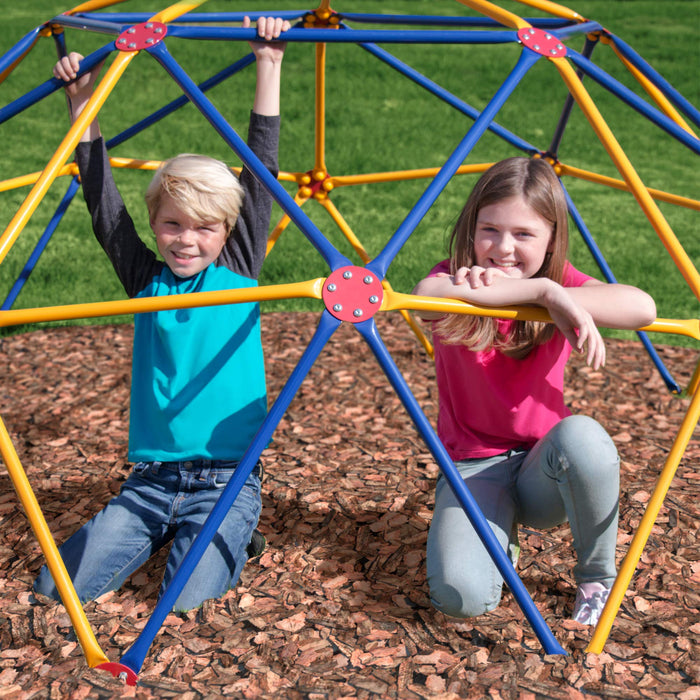 EASY OUTDOOR Space Dome Climber – Rust and UV Resistant Steel – 1000 lb. Capacity – for Kids Ages 3 to 9