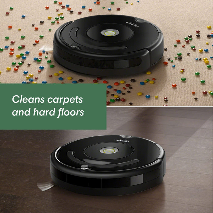 iRobot Roomba 671020 Robot Vacuum with Wi-Fi Connectivity, Works with Alexa, Good for Pet Hair, Carpets, and Hard Floors