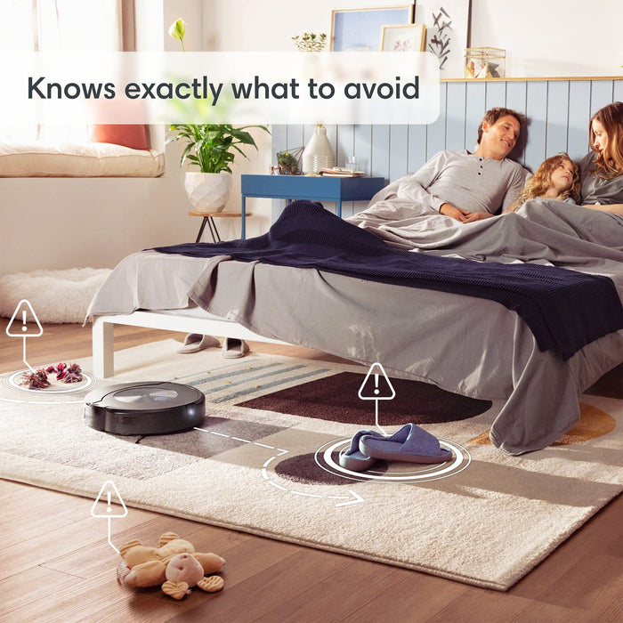 iRobot Roomba Combo j7+ Self-Emptying Robot Vacuum & Mop - Automatically Vacuums and Mops, Fully Retractable Mop pad, Identifies & Avoids Obstacles, Smart Mapping, Alexa, Ideal for Pets