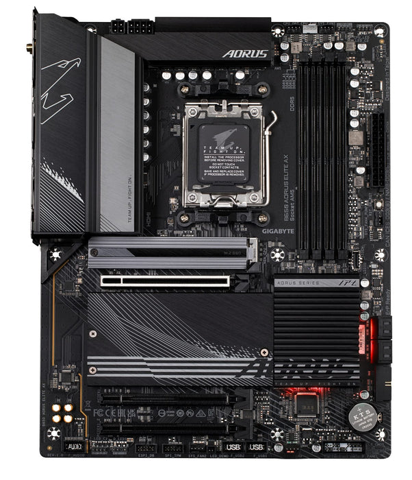 GIGABYTE B650 AORUS Elite AX AMD B650 ATX Motherboard with DDR5, PCIe 5.0, WiFi 6E, 5-Year Warranty