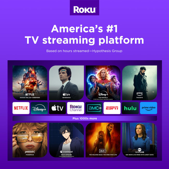 Roku 40" Select Series 1080p Full HD Smart RokuTV with Voice Remote, Bright Picture, Customizable Home Screen, and Free TV