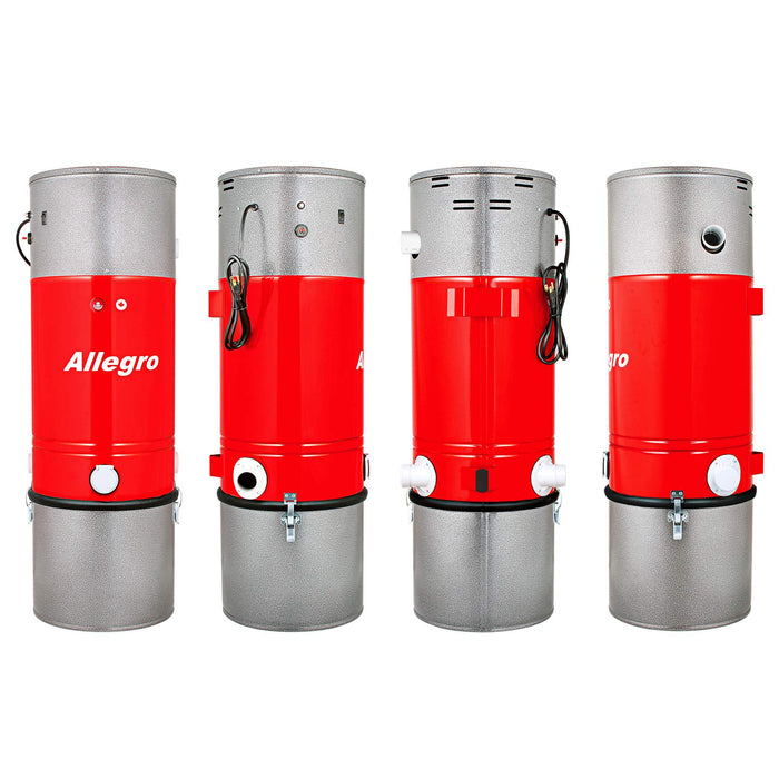 Allegro 10,000 Square Foot Home High Efficiency Blower Motor Central Vacuum All Metal Powerful Unit Canadian.