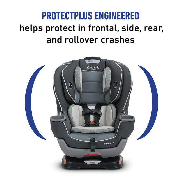 Graco Extend2Fit Convertible Car Seat, Gotham