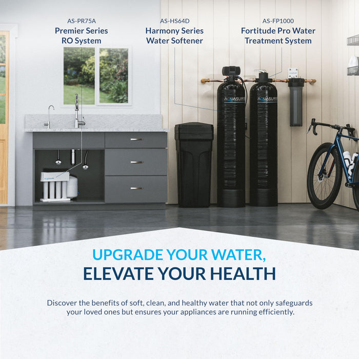 Aquasure Harmony Series 48,000 Grains Whole House Water Softener w/High Efficiency Digital Metered Control Head (48,000 Grains)