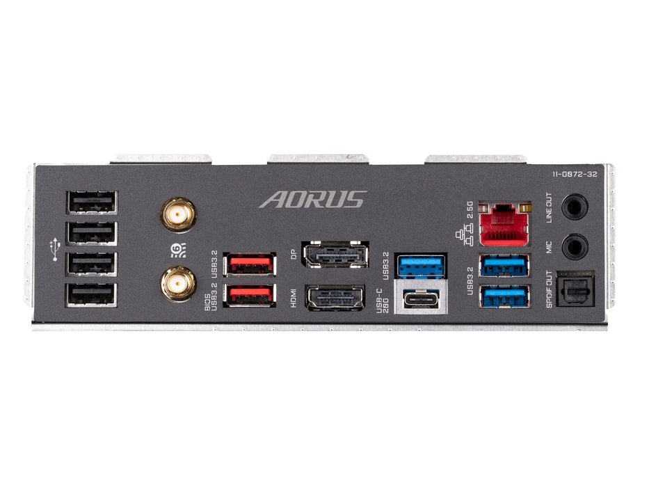 GIGABYTE Z790 AORUS Elite AX (LGA 1700/ Intel Z790/ ATX/ DDR5/ Quad M.2/ PCIe 5.0/ USB 3.2 Gen2X2 Type-C/Intel WiFi 6E/ 2.5GbE LAN/Q-Flash Plus/PCIe EZ-Latch/Gaming Motherboard)