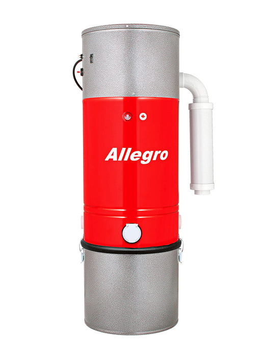 Allegro Central Vacuum Most Powerful System Top of The Line Complete Electric Power Nozzle, Hose, Garage Kit and Deluxe Attachments (1, 35 ft Direct Connect)