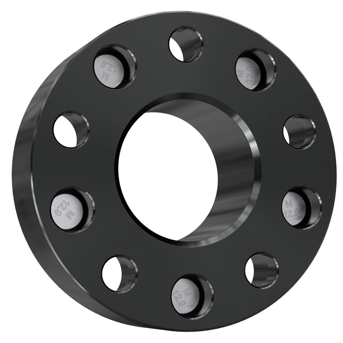 EVERESTWAY 5x5 Wheel Spacers 5x127mm, 2" Thickness 5 Lug 71.5mm Hub Bore,1/2" x20 Studs Compatible with 2007-2018 Jeep Wrangler JK/2006-2010 Commander XK Grand Cherokee WK 4PCS(Black)