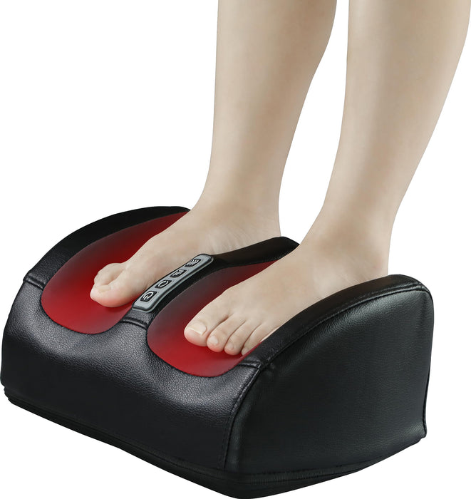 LINGTENG Shiatsu Foot Massager Machine with Heat, Foot and Calf Massager with Massage Roller, Deep Tissue Massager for Foot Massage and Calf Massage, Gifts for Mom & Dad